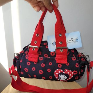 Bolso Mini Betty Boop Negro y Rojo