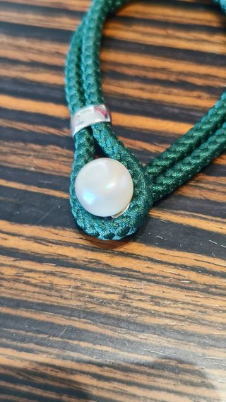Pulsera bisutería chica con perla