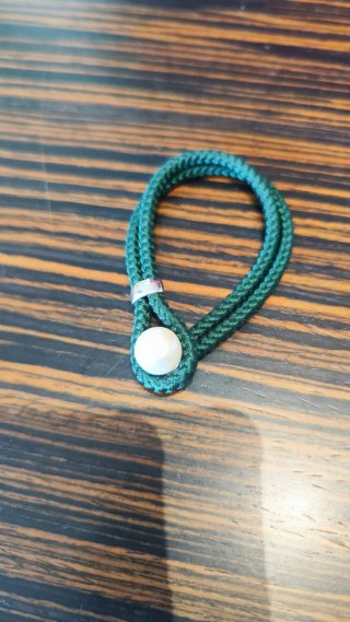 Pulsera bisutería chica con perla