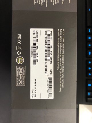 AMD XFX Radeon RX 5500 XT 8GB GDDR6