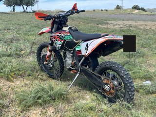KTM 450 EXC Six Days 2008 Enduro, Lista para rodar