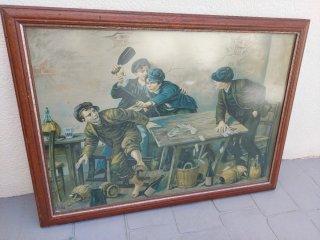Los Tramposos de Cartas Lienzo