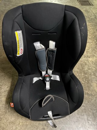 Silla de coche negra
