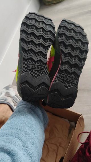 Munich UM Verde Flúor-Gris Talla 37