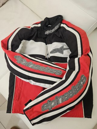 Chaqueta Moto Alpinestars Roja/Negra