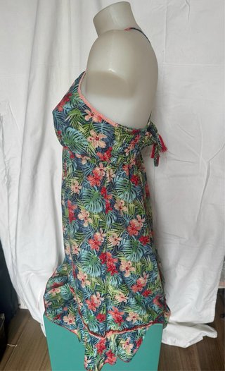 Vestito floreale donna tropicale