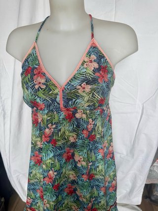 Vestito floreale donna tropicale