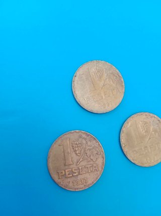 3 Monedas 1 Peseta República