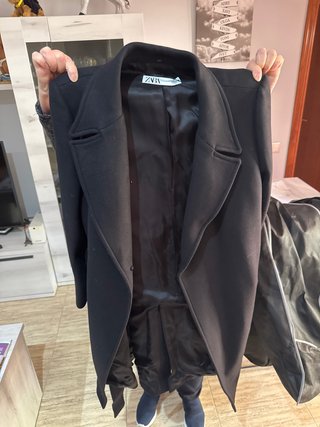 Gabardina Zara Negra