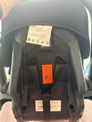 Silla de coche para bebé negra
