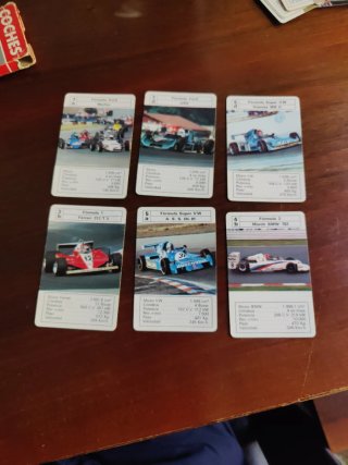 Juego Cartas Fournier Coches de Carreras