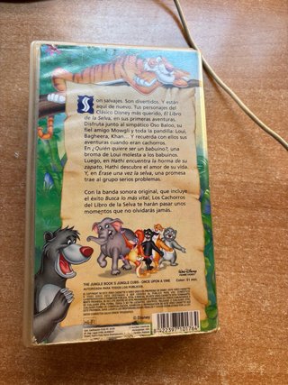 VHS Los Cachorros del Libro de la Selva