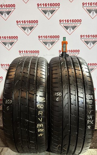 205 50 17 V PIRELLI RUEDA AL 90% VIDA UTIL