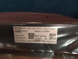 Switch HPE 1950-24G-2SFP+-2XGT PoE+ 10G L3
