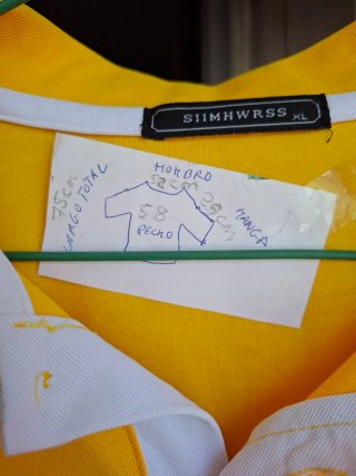 Polo SHIKIWESS Amarillo Talla XL