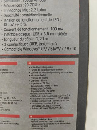 Auscultadores Gaming Under Control UC-250