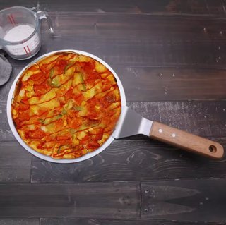 Pala pizza rotonda manico legno - NUOVA