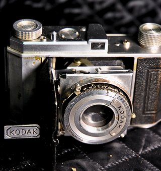 Cámara Kodak Retina I Compur Funda