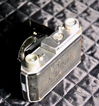 Cámara Kodak Retina I Compur Funda