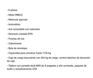 BUGGY CFMOTO U10 PRO XL