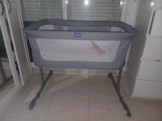 Cuna Chicco gris oferta