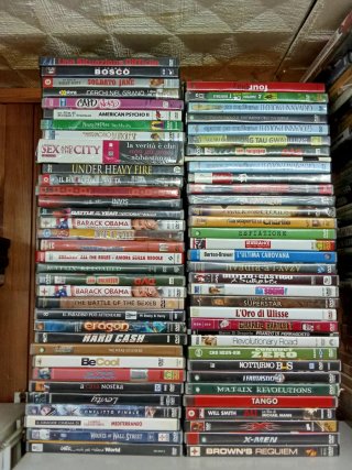 Lotto n.5 ....oltre 60 film in DVD - 30 euro