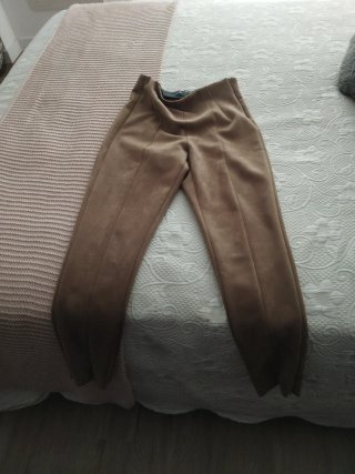 Pantalón mujer marrón