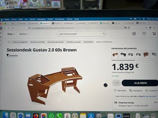 Mesa de estudio SESSIONDESK Gustav