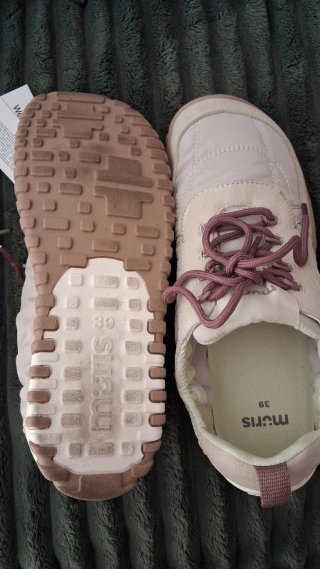 Zapatillas Muris Verona Beige/Rosa Talla 39 barefo