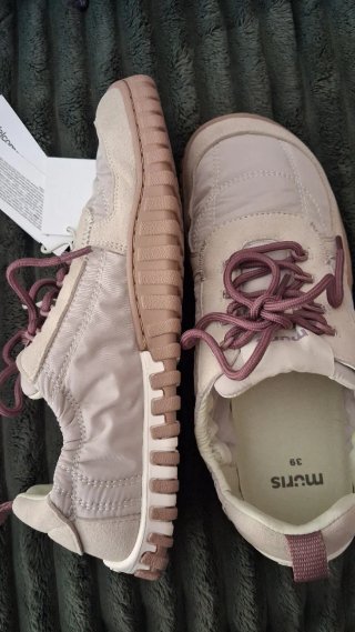 Zapatillas Muris Verona Beige/Rosa Talla 39 barefo