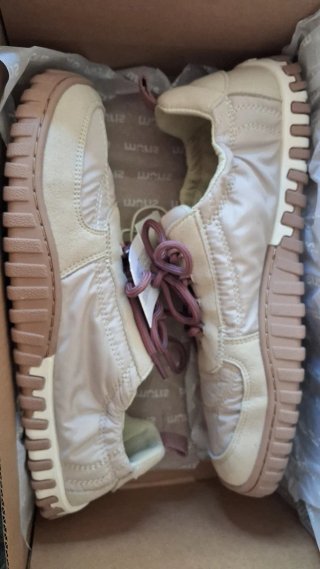 Zapatillas Muris Verona Beige/Rosa Talla 39 barefo
