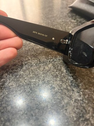 Occhiali da sole Celine neri e oro