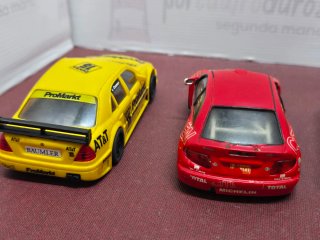 Lote 3 coches slot Scalextric con defectos