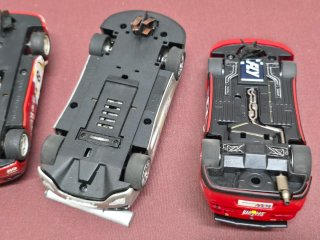 Lote 3 coches slot Scalextric con defectos