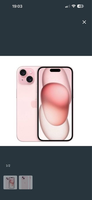 iPhone 15 Plus 256GB Rosa