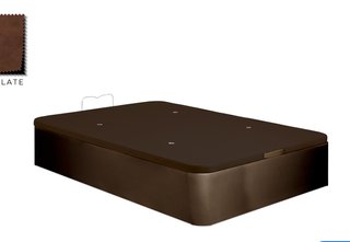 Canapé abatible 135cm color chocolate
