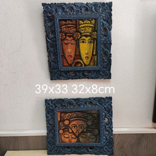 Cuadros Neoclásicos Tallados Madera