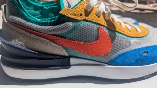 Nike Waffle One Azul y Blanco