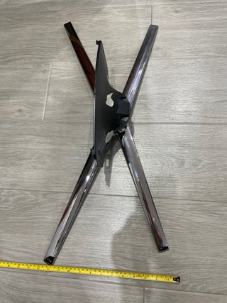 Soporte Peana TV Cromado
