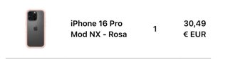 Carcasa RHINOSHIELD rosa pvp original 30€
