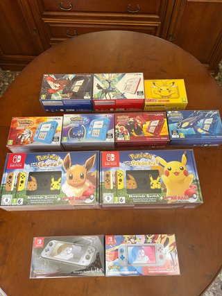 VIDEOCONSOLAS POKEMON **(LEER DESCRIPCIÓN)**