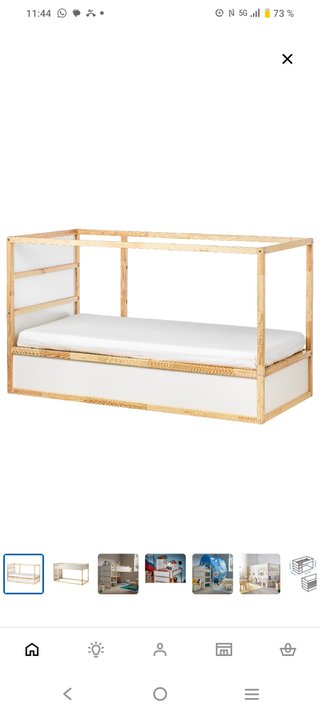 Cama infantil IKEA Kura