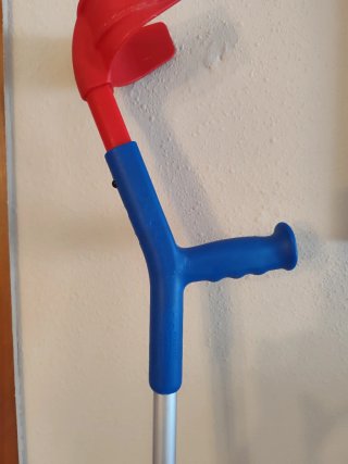 Muletas infantiles ajustables