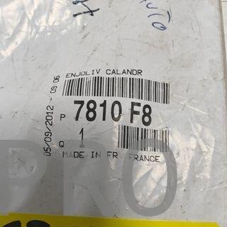 MOLDURA CENTRAL PARACHOQUE DELANTERO PEUGEOT 607