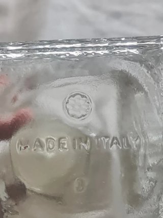 Bormioli Rocco Cristal y Plata de Ley 925 Sin uso