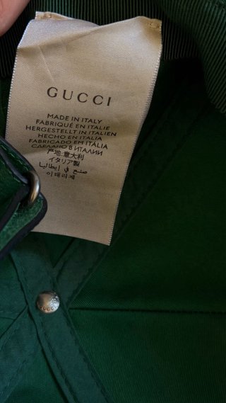 Gorra Gucci Verde 100 Original