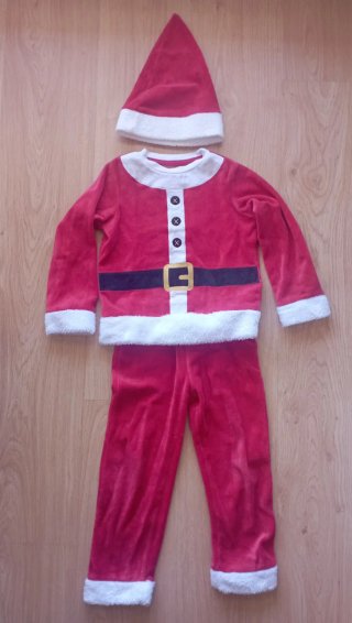 Disfraz Papa Noel Talla 3-4 Años