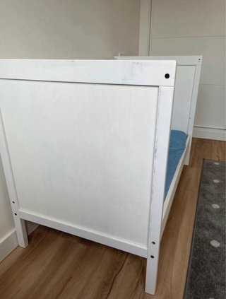 Cuna Ikea Sundvik blanca