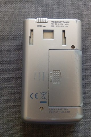 Radio Digital Sangean DT-250 FM/AM