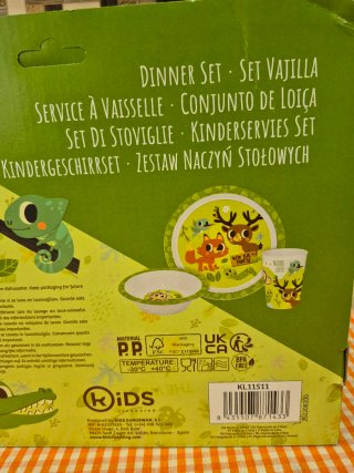Vajilla infantil Into the Forest